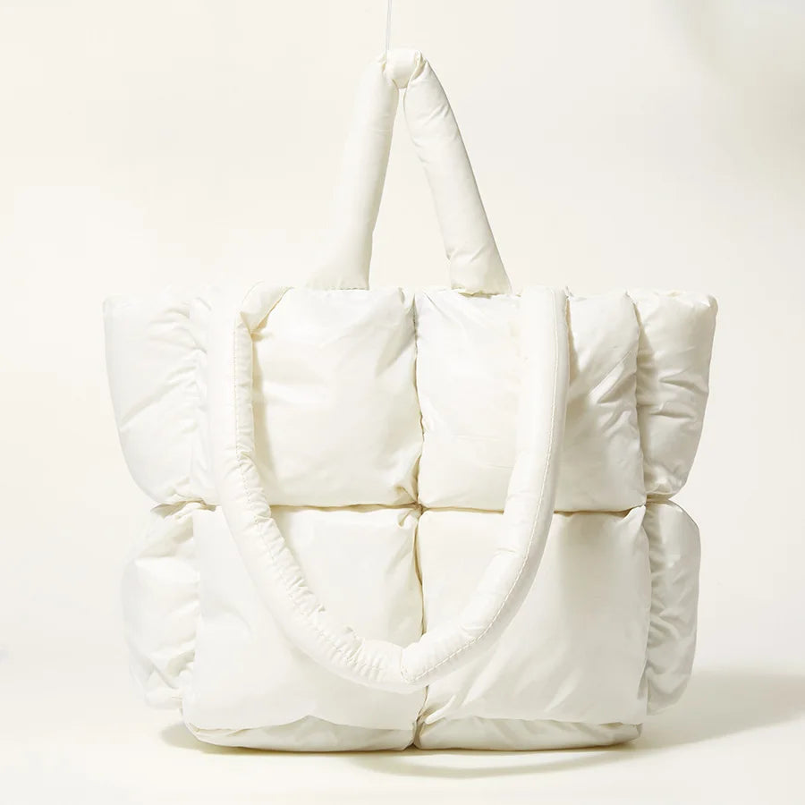 ELYSIAN- LUXE QUILTED TOTE - EcoEase Market