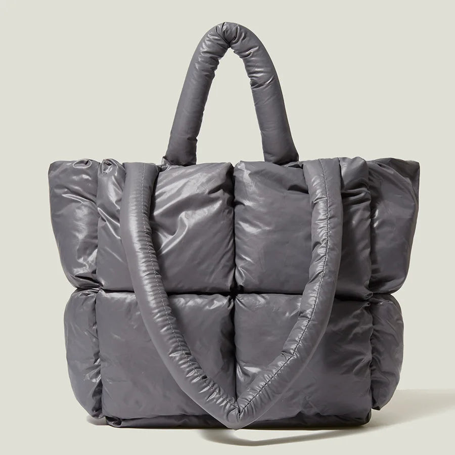 ELYSIAN- LUXE QUILTED TOTE - EcoEase Market