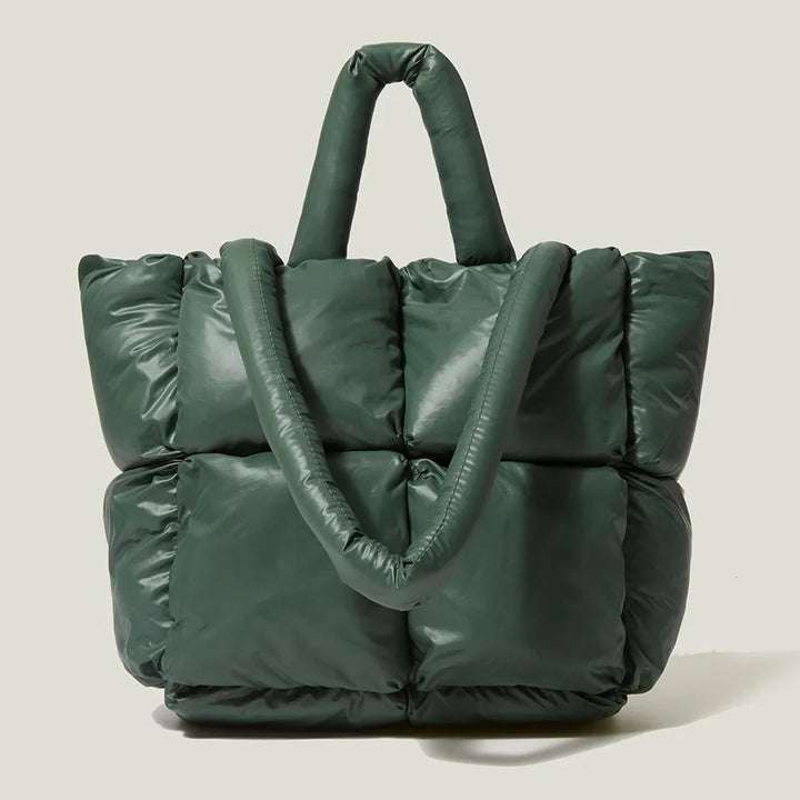 ELYSIAN- LUXE QUILTED TOTE - EcoEase Market