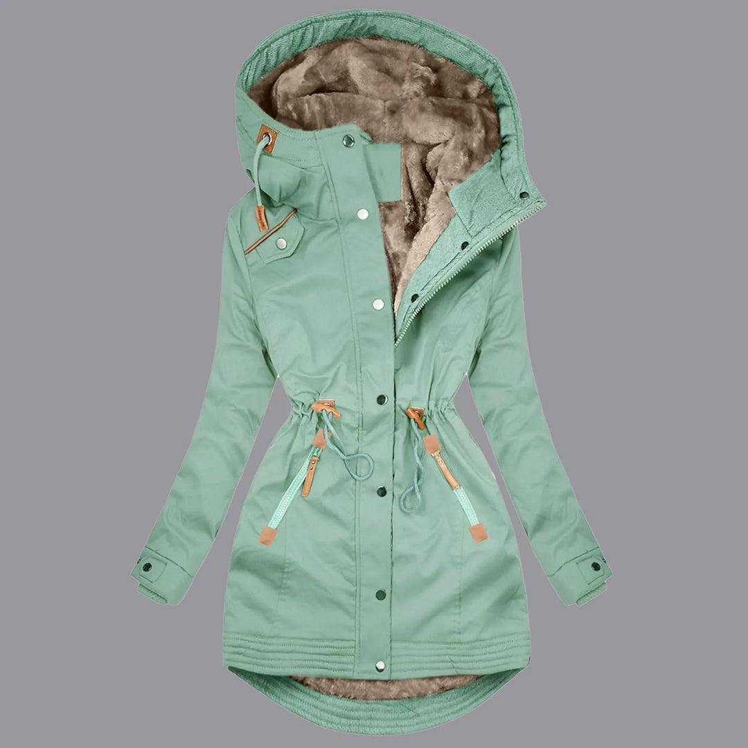 FLEECE-LINED RAIN JACKET - EcoEase Market