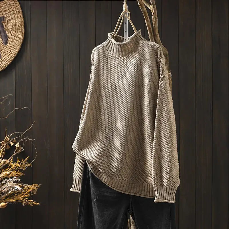 VINTAGE TURTLENECK PULLOVER - EcoEase Market