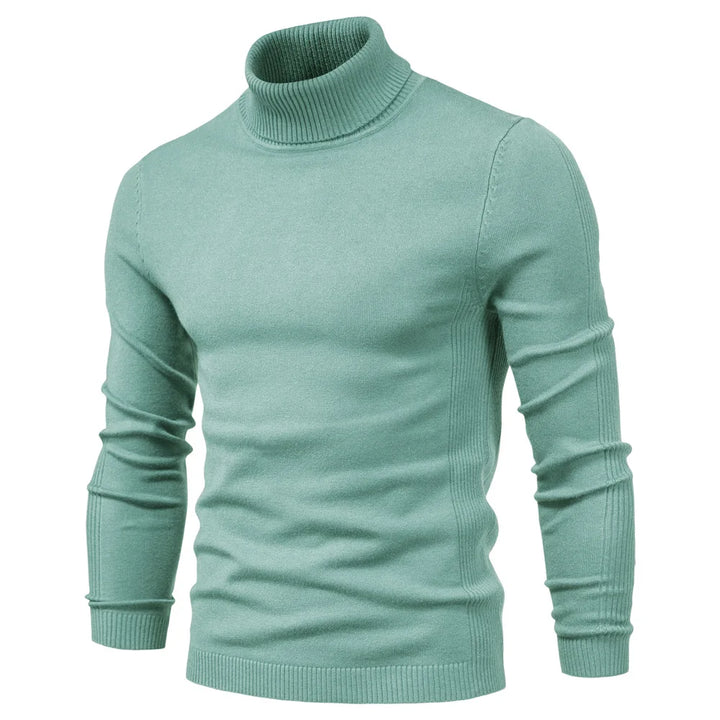 THICK TURTLENECK SWEATER - EcoEase Market