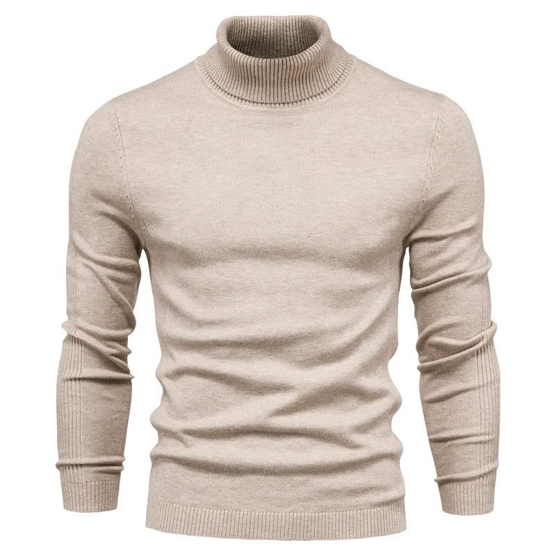 THICK TURTLENECK SWEATER - EcoEase Market