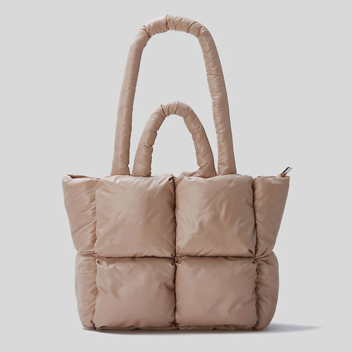 ELYSIAN- LUXE QUILTED TOTE - EcoEase Market