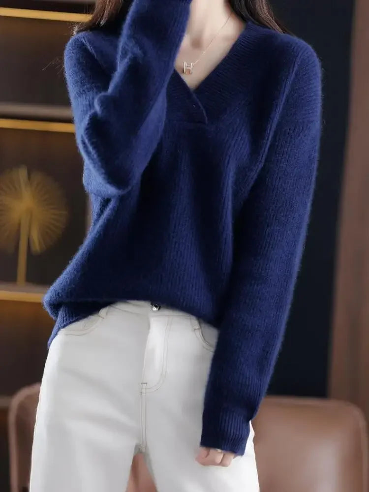 OVERSIZED CASHMERE SWEATER - EcoEase Market