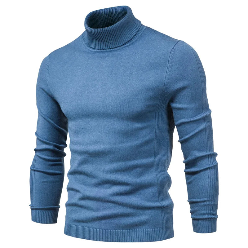 THICK TURTLENECK SWEATER - EcoEase Market