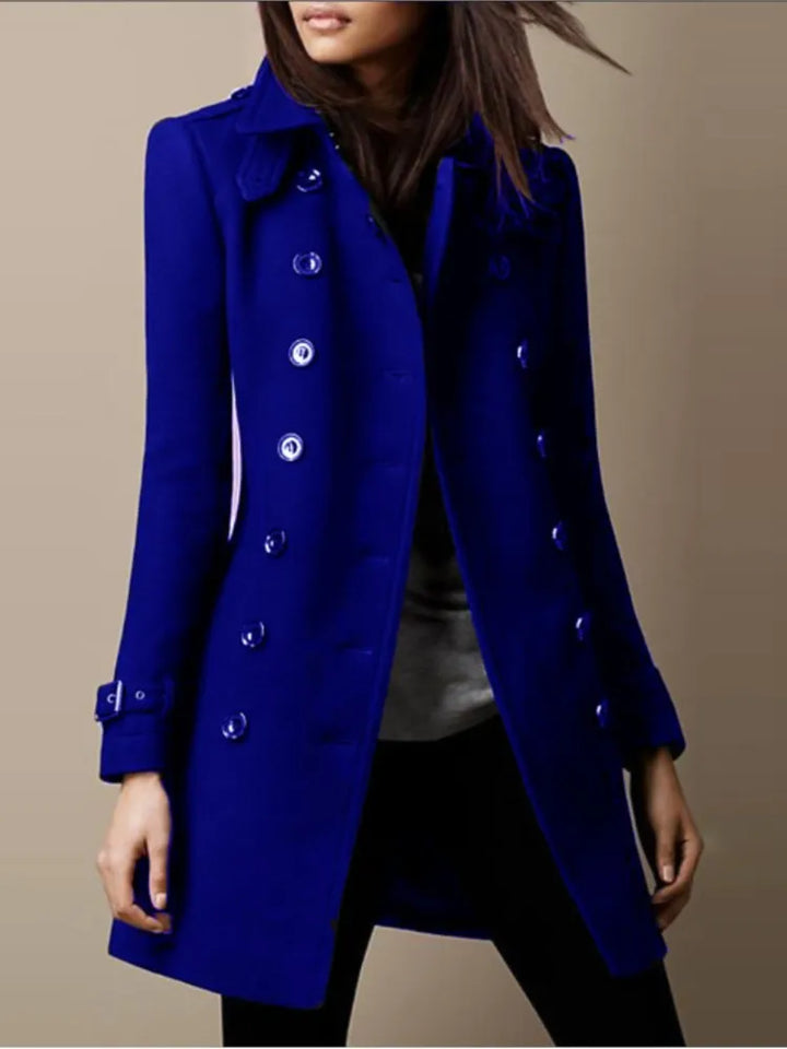 ELEGANT WOMEN'S WOOLEN COAT - EcoEase Market