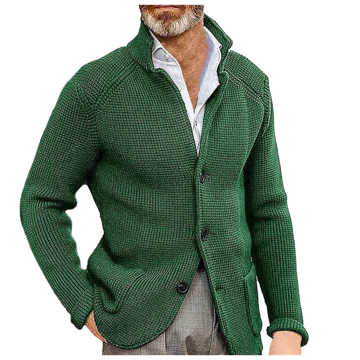 CREW NECK SWEATER JACKET - EcoEase Market