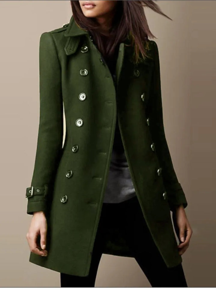 ELEGANT WOMEN'S WOOLEN COAT - EcoEase Market