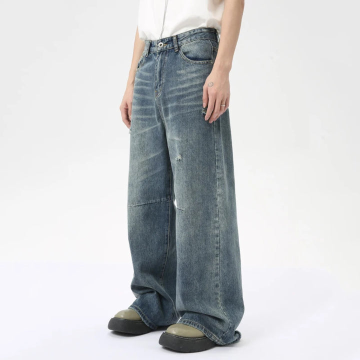 HERITAGE WIDE-LEG JEANS - EcoEase Market