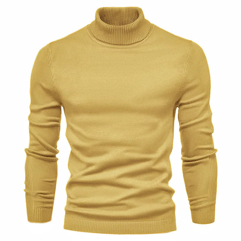 THICK TURTLENECK SWEATER - EcoEase Market