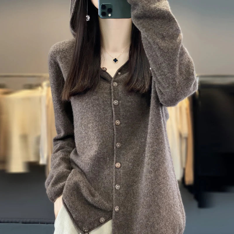 HAVEN-WOOL CARDIGAN - EcoEase Market