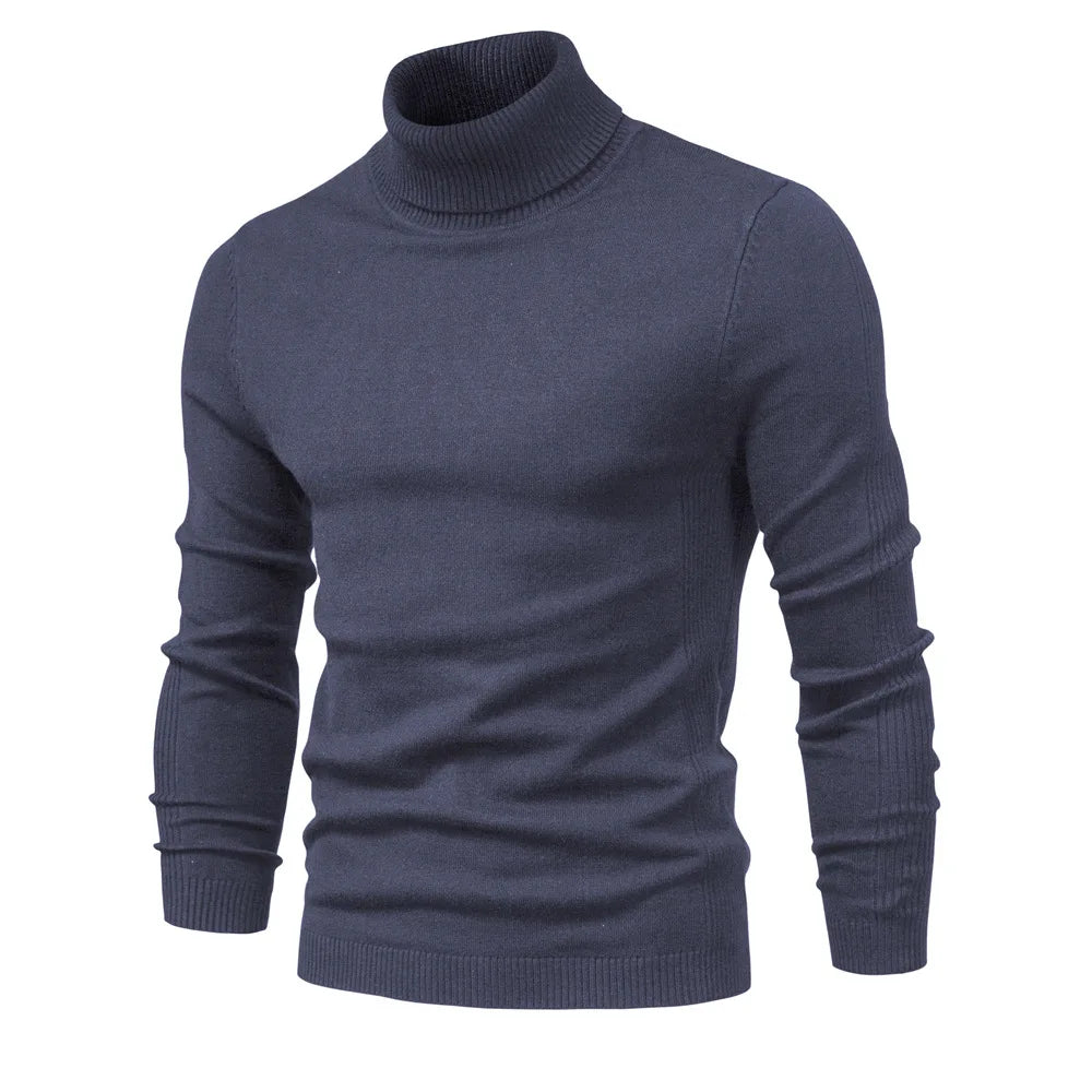 THICK TURTLENECK SWEATER - EcoEase Market