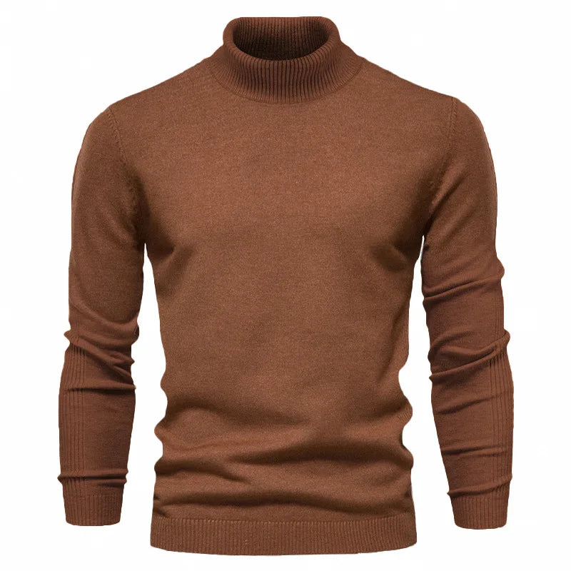 THICK TURTLENECK SWEATER - EcoEase Market