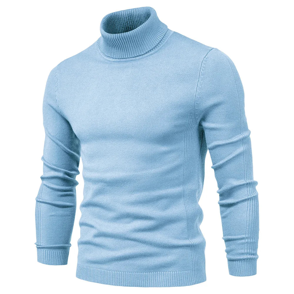 THICK TURTLENECK SWEATER - EcoEase Market