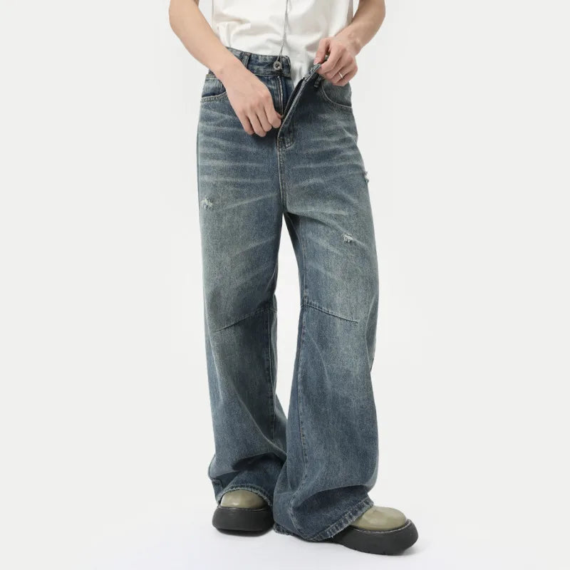 HERITAGE WIDE-LEG JEANS - EcoEase Market