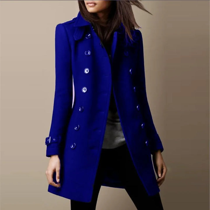 ELEGANT WOMEN'S WOOLEN COAT - EcoEase Market